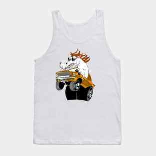 Orange Mustang!!! Tank Top